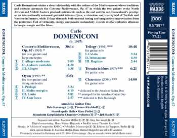 CD Carlo Domeniconi: Concerto Mediterraneo, Op. 67 333111