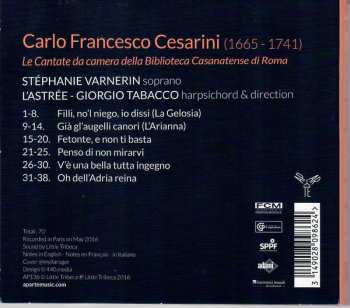 CD Carlo Francesco Cesarini: Cantatas DIGI 99836