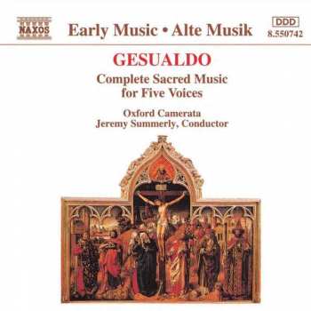 Album Carlo Gesualdo: Complete Sacred Music For Five Voices