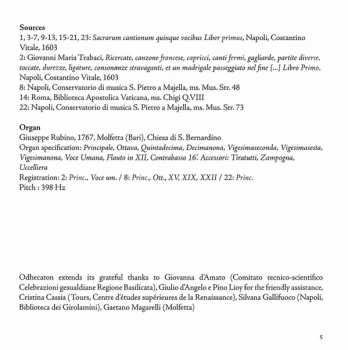CD Carlo Gesualdo: Sacrarum Cantionum Quinque Vocibus 326120