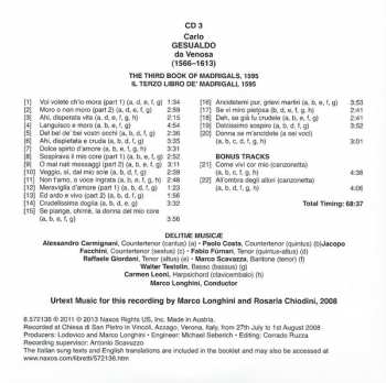 7CD/Box Set Carlo Gesualdo: The Complete Madrigals 112882