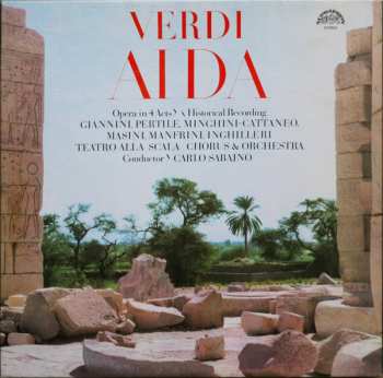 3LP/Box Set Carlo Sabajno: Aida (Opera In 4 Acts, Historical Recording) (3xLP + BOX + BOOKLET) 281756
