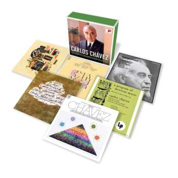 7CD/Box Set Carlos Chávez: The Complete Columbia Album Collection 483525
