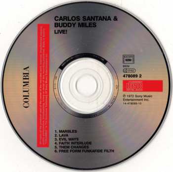 CD Carlos Santana: Live! 20618