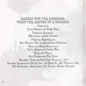 CD Carlos Santana: Carlos Santana & Buddy Miles! Live!