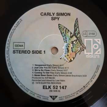 LP Carly Simon: Spy