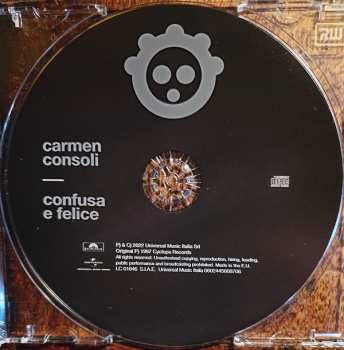 LP/CD Carmen Consoli: Confusa E Felice LTD 359100