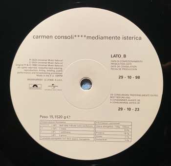 LP Carmen Consoli: Mediamente Isterica LTD 534719