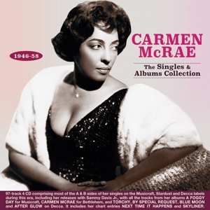 4CD Carmen McRae: The Singles & Albums Collection: 1946-58 470801