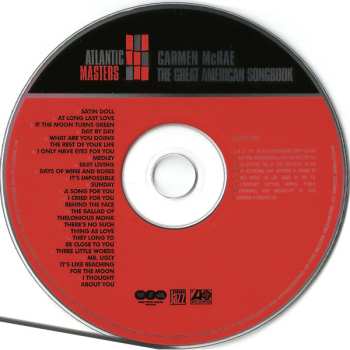 CD Carmen McRae: The Great American Songbook 449606