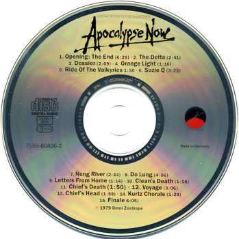 CD Carmine Coppola: Apocalypse Now (Original Motion Picture Soundtrack) 2547