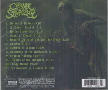 CD Carnal Savagery: Scent Of Death 369749