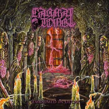 LP Carnal Tomb: Embalmed In Decay (trans-lime/black Marbled Vinyl) 495233