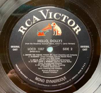 LP Carol Channing: Hello, Dolly! - The Original Broadway Cast Recording