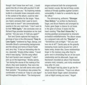 CD Carole Bayer Sager: Sometimes Late At Night