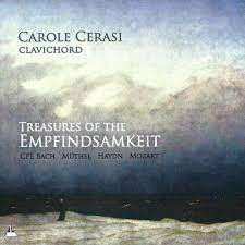 Album Carole Cerasi: Treasures of the Empfindsamkeit