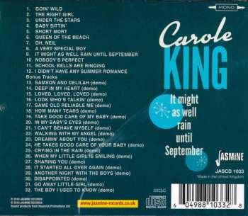 CD Carole King: It Might As Well Rain Until September 447517