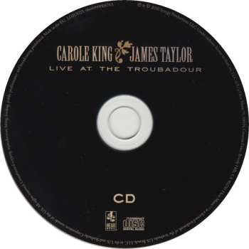 CD/DVD Carole King: Live At The Troubadour