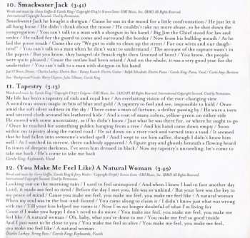 CD Carole King: Tapestry