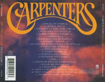 CD Carpenters: Singles 1969-1981 401181