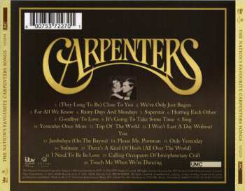 CD Carpenters: The Nation's Favourite Carpenters Songs 175071