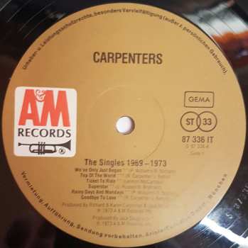 LP Carpenters: The Singles 1969-1973 530349
