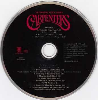 2CD Carpenters: Yesterday Once More (Greatest Hits 1969 - 1983) 403995