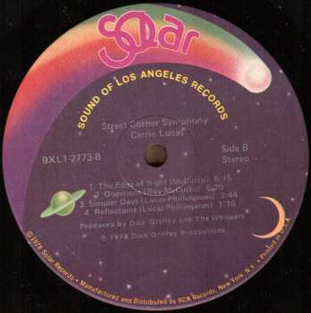 LP Carrie Lucas: Street Corner Symphony