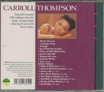 CD Carroll Thompson: Carroll Thompson 478609