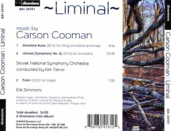 CD Carson Cooman: Liminal: Shoreline Rune / Symphony No. 4 / Prism 116166