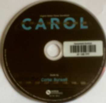 CD Carter Burwell: Carol (Original Motion Picture Soundtrack) 523590