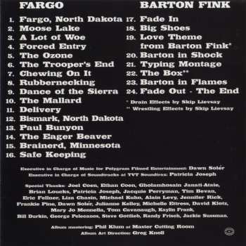 CD Carter Burwell: Fargo / Barton Fink