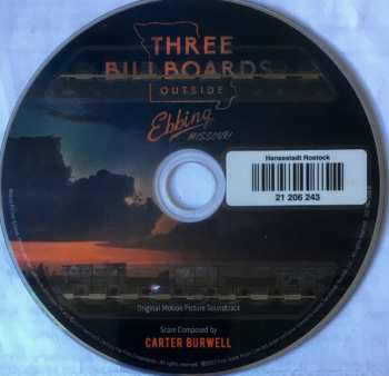 CD Carter Burwell: Three Billboards Outside Ebbing, Missouri (Original Motion Picture Soundtrack) 462098