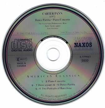 CD Carter Pann: Piano Concerto • Dance Partita 292921