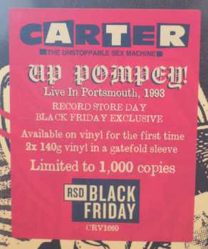 2LP Carter The Unstoppable Sex Machine: Up Pompey! LTD