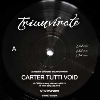 LP Carter Tutti Void: Triumvirate 221033