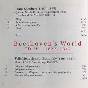 5CD casalQuartet: Beethovens Welt 1799 - 1851 / Der Revolutionär & Seine Rivalen 426952