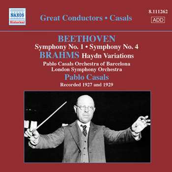 Album Pablo Casals: Beethoven ● Brahms