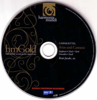CD Caspar Kittel: Arias And Cantatas 273448