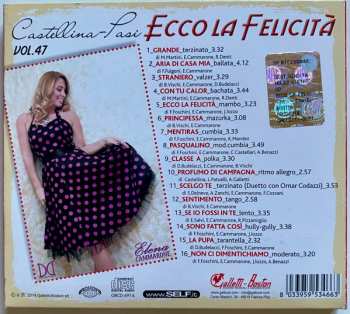 CD Orchestra Castellina-Pasi: Ecco La Felicità - Vol. 47