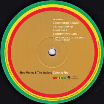LP The Wailers: Catch A Fire