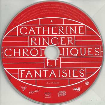 2LP/CD Catherine Ringer: Chroniques Et Fantaisies 109039