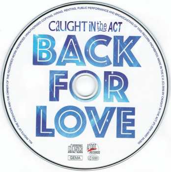 CD Caught In The Act: Back For Love 285496