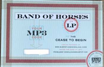 LP Band Of Horses: Cease To Begin 6601
