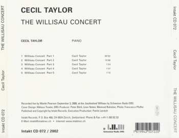 CD Cecil Taylor: The Willisau Concert 102216