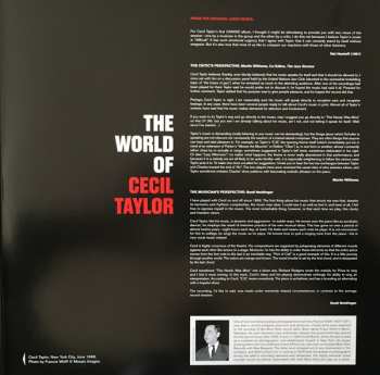 LP Cecil Taylor: The World Of Cecil Taylor 61691