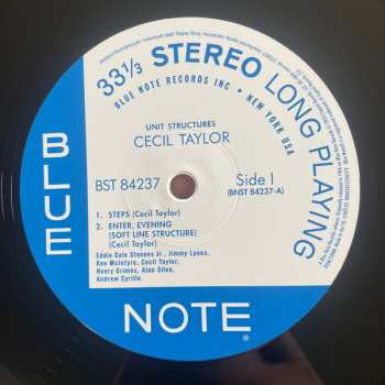 LP Cecil Taylor: Unit Structures 466686