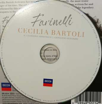 CD Cecilia Bartoli: Farinelli 12271