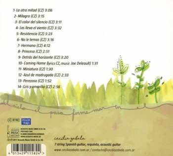 CD Cecilia Zabala: The Color Of Silence DIGI 523493