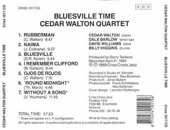 CD Cedar Walton Quartet: Bluesville Time 462428